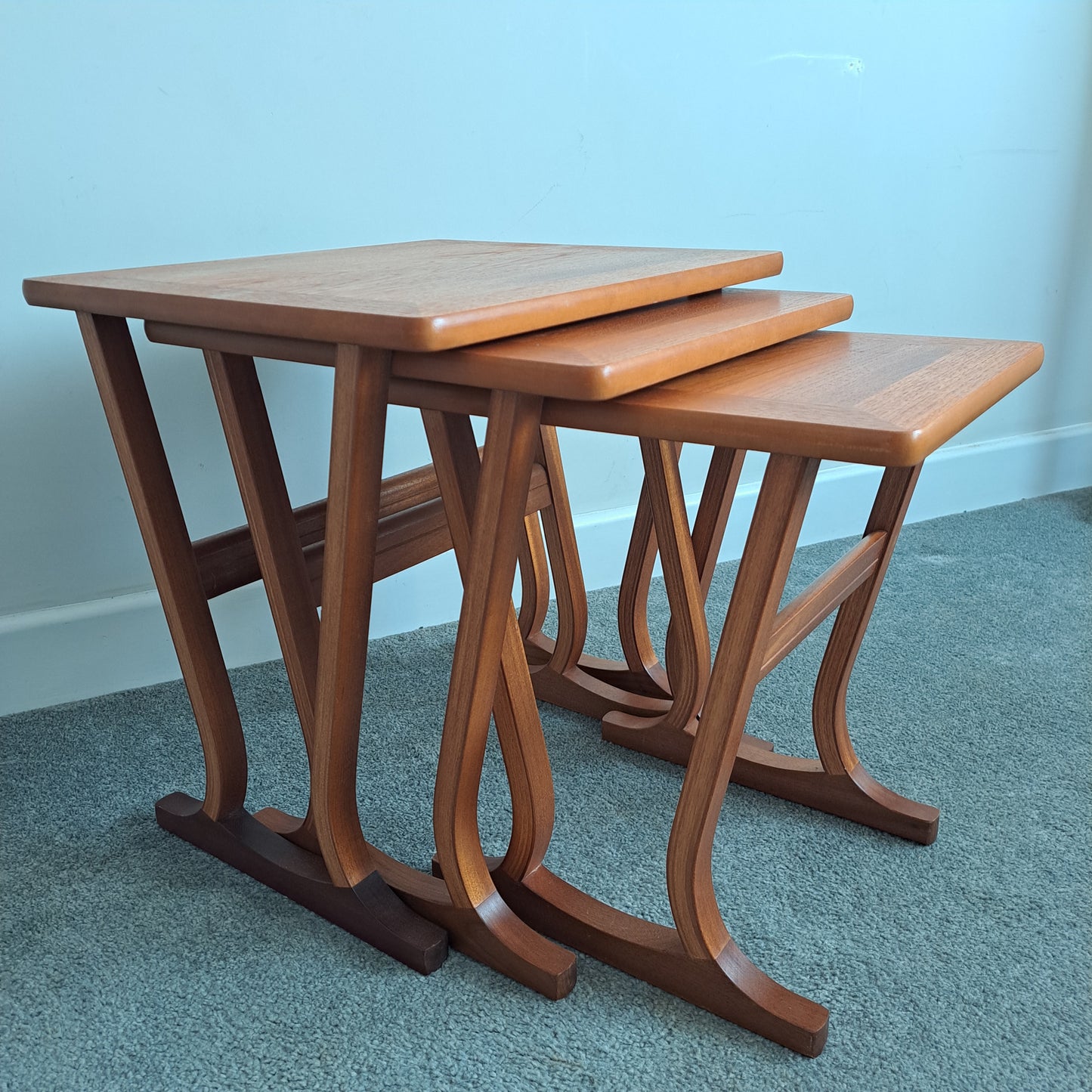 Mid-century Nest of Tables by Parker Knoll