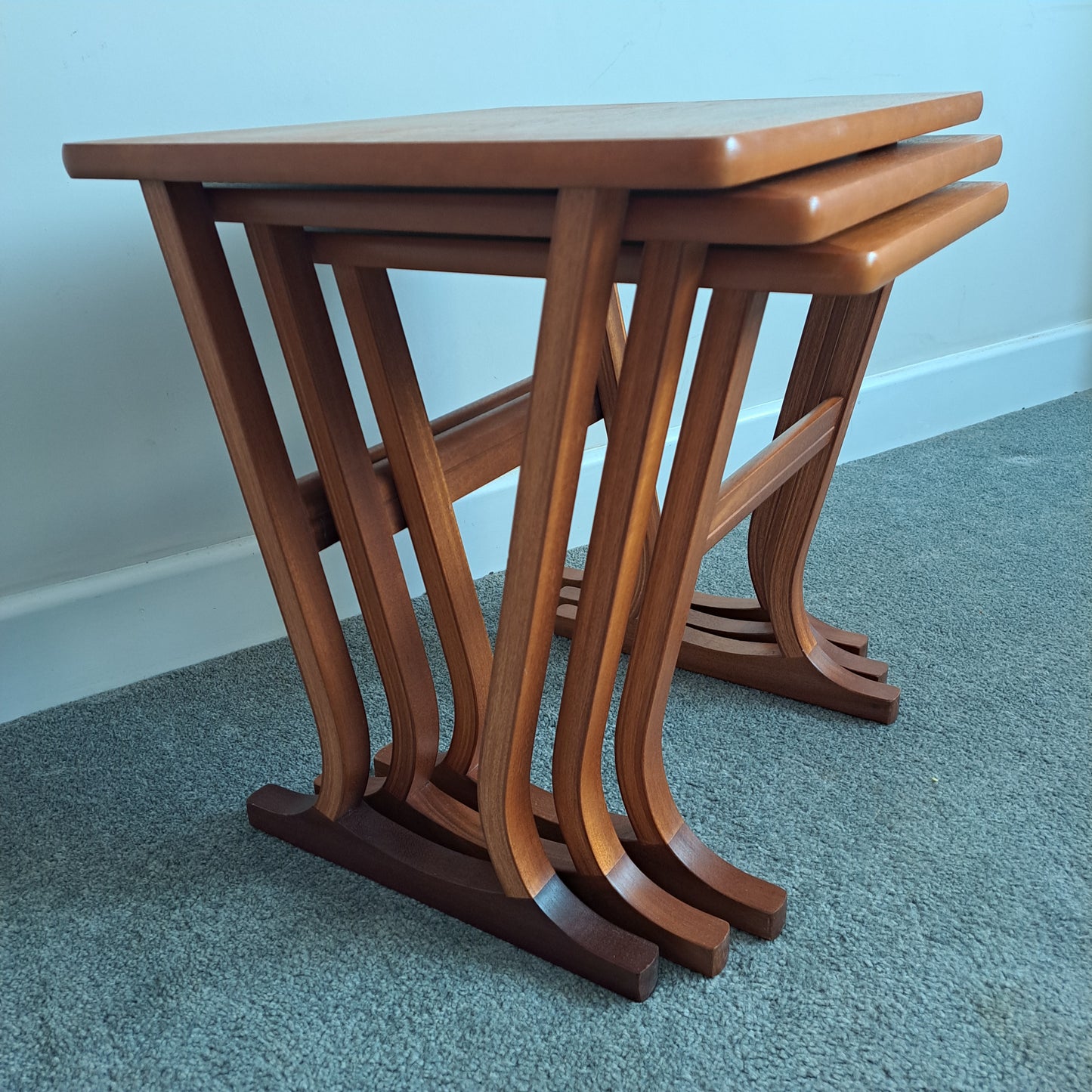 Mid-century Nest of Tables by Parker Knoll