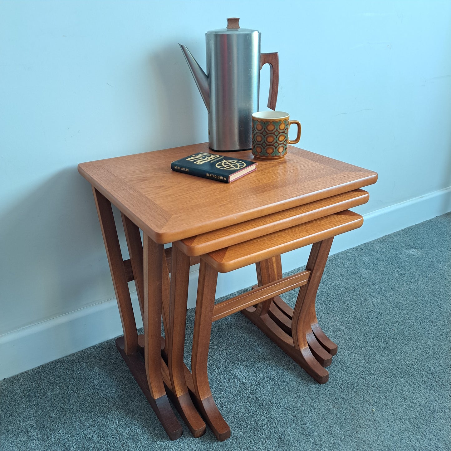 Mid-century Nest of Tables by Parker Knoll