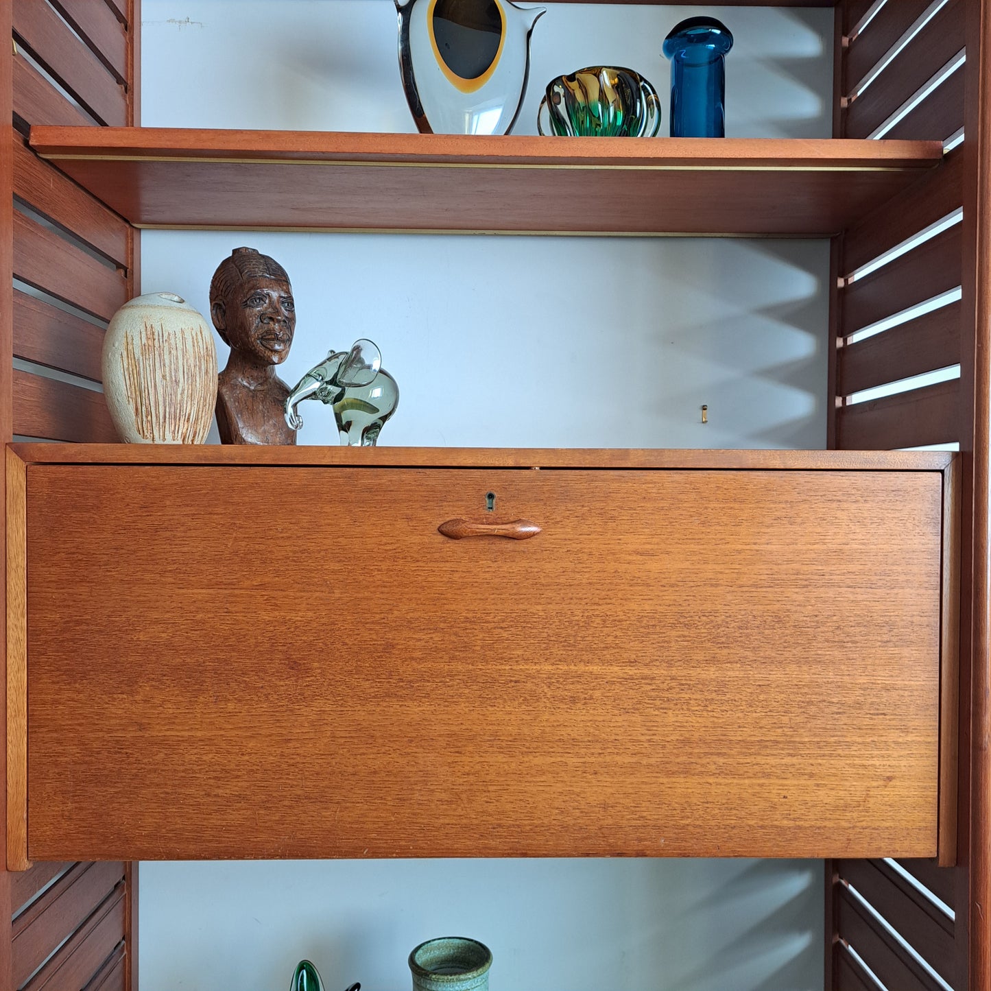 Ladderax for Staples - 2 Bay with Drinks Cabinet