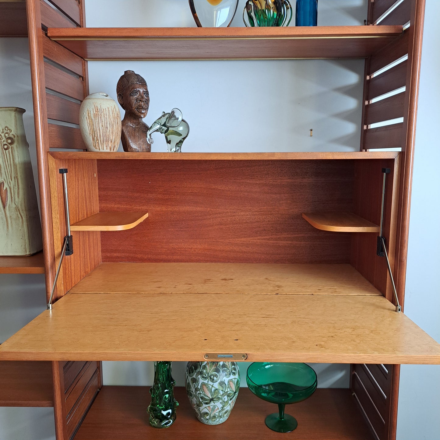 Ladderax for Staples - 2 Bay with Drinks Cabinet