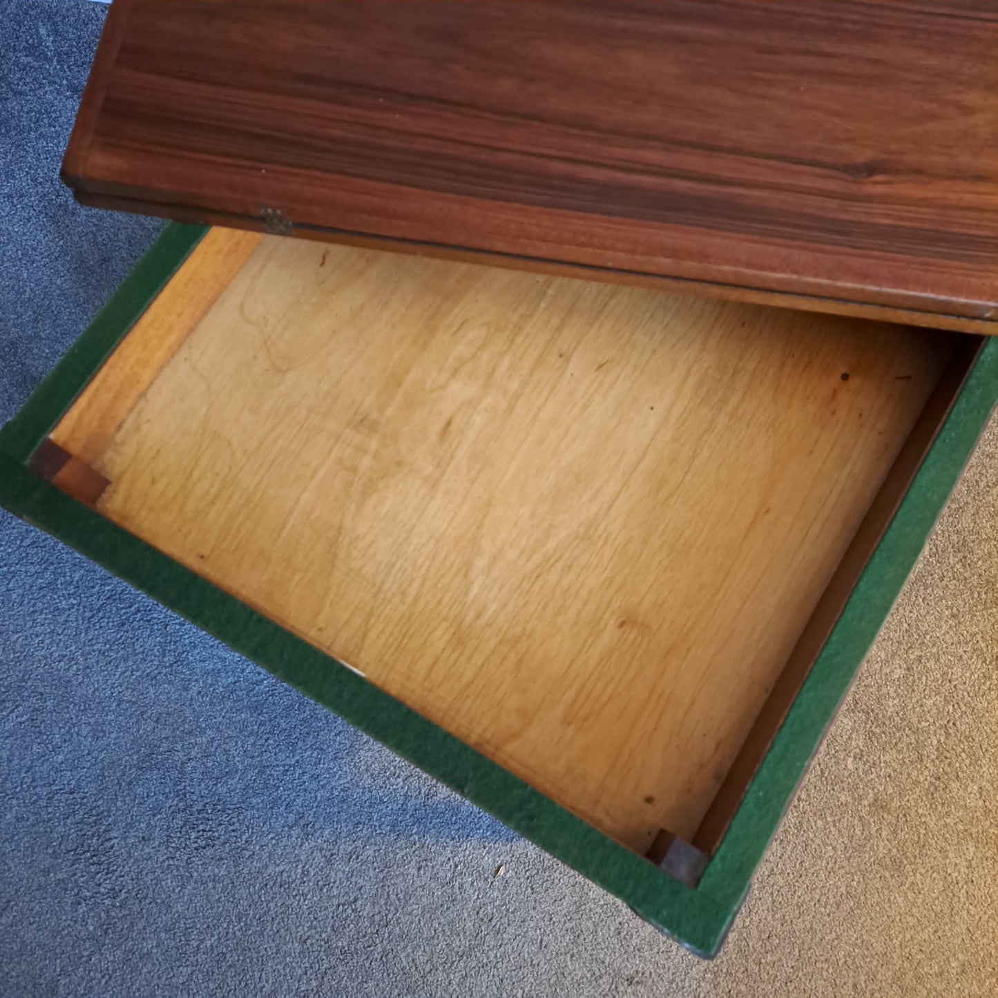Teak side table/metamorphic card or games table by Eastcraft of Scotland