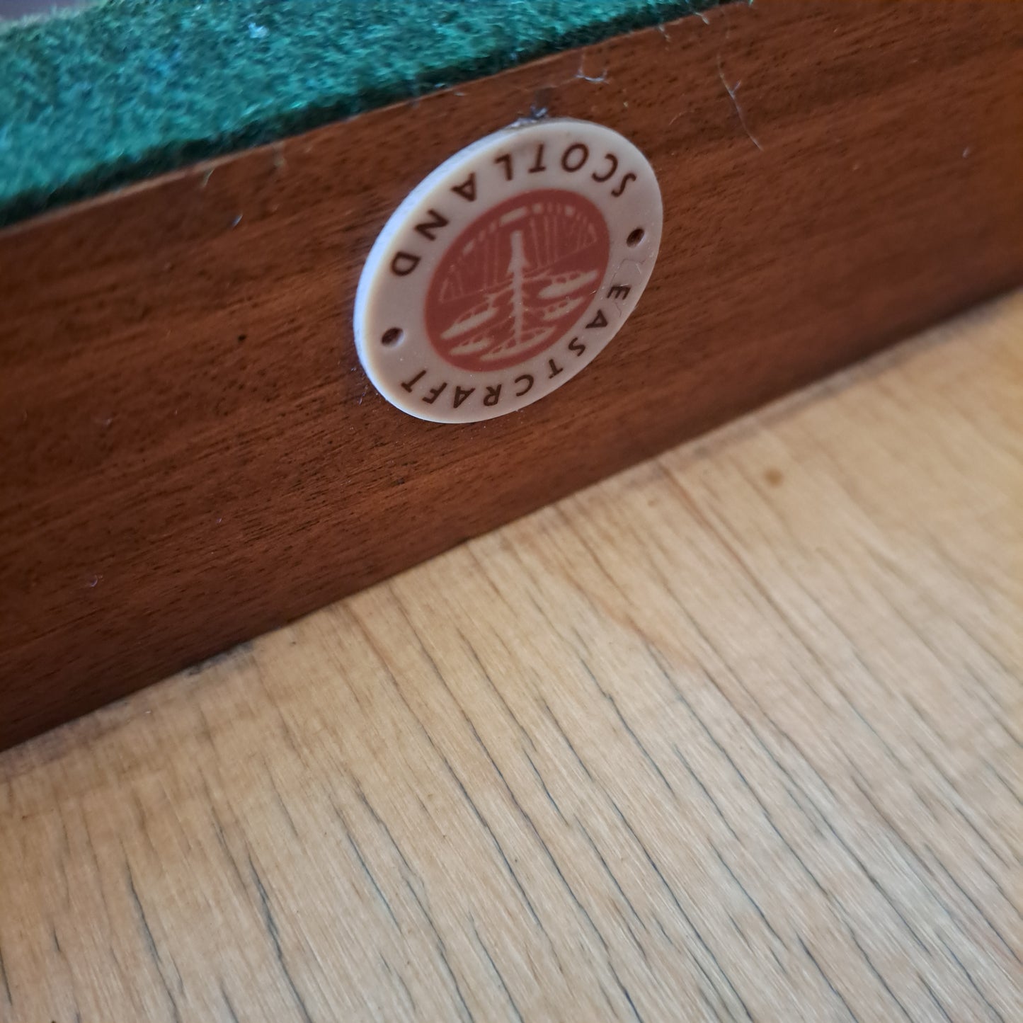 Teak side table/metamorphic card or games table by Eastcraft of Scotland