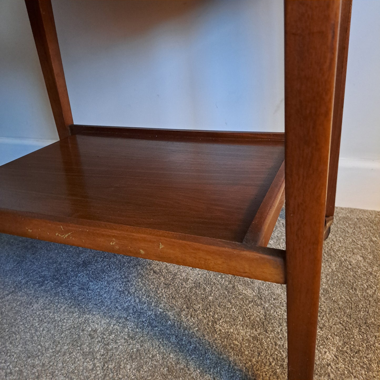 Teak side table/metamorphic card or games table by Eastcraft of Scotland