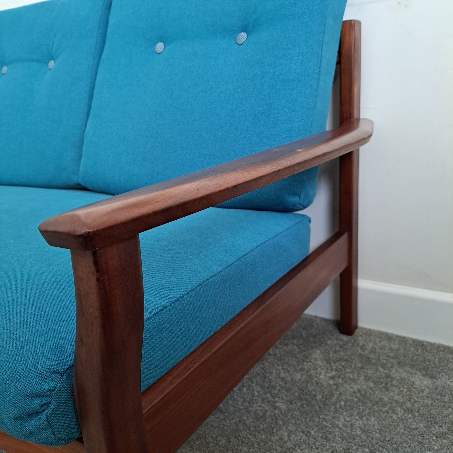 Mid-century 3 Seater Sofa by Cintique