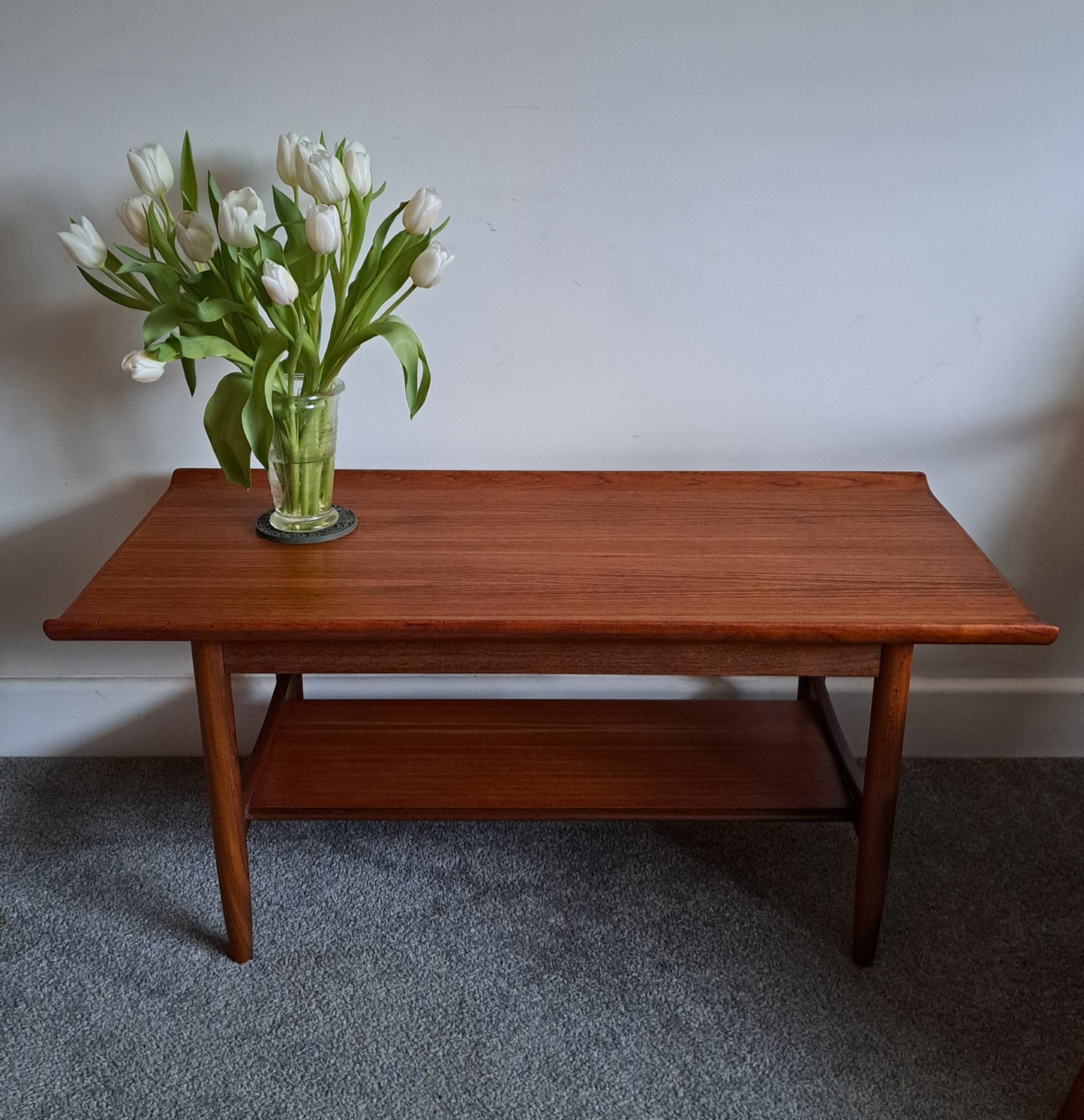 1960s Teak Coffee Table by White and Newton
