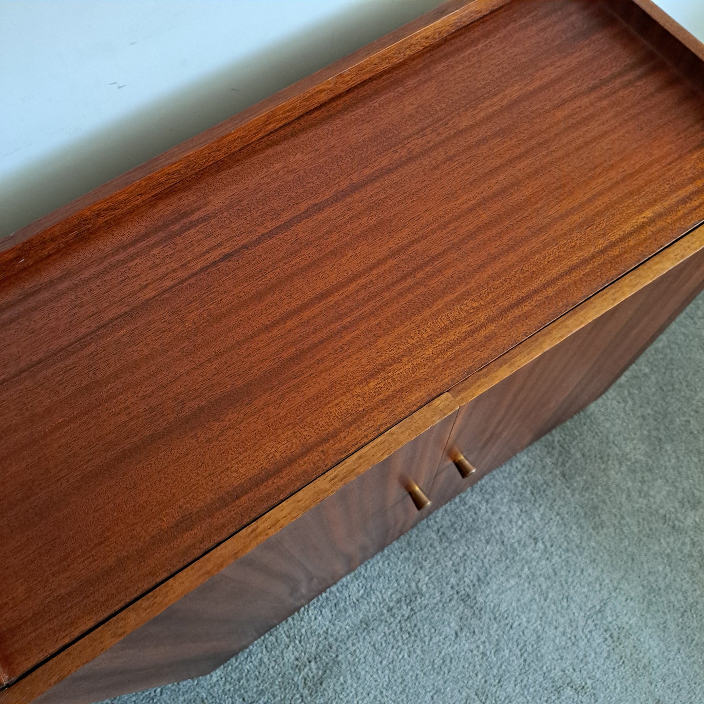 Mid-Century Shoe Storage Cupboard
