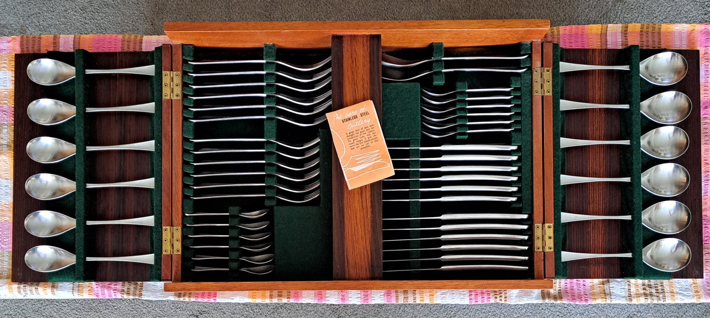 Canteen of Cutlery Old Hall 'Alveston' Stainless Steel - 50 pieces
