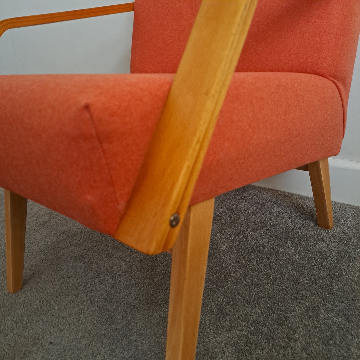 1960s Czech Armchair by Jiri Jiroutek for Jitona