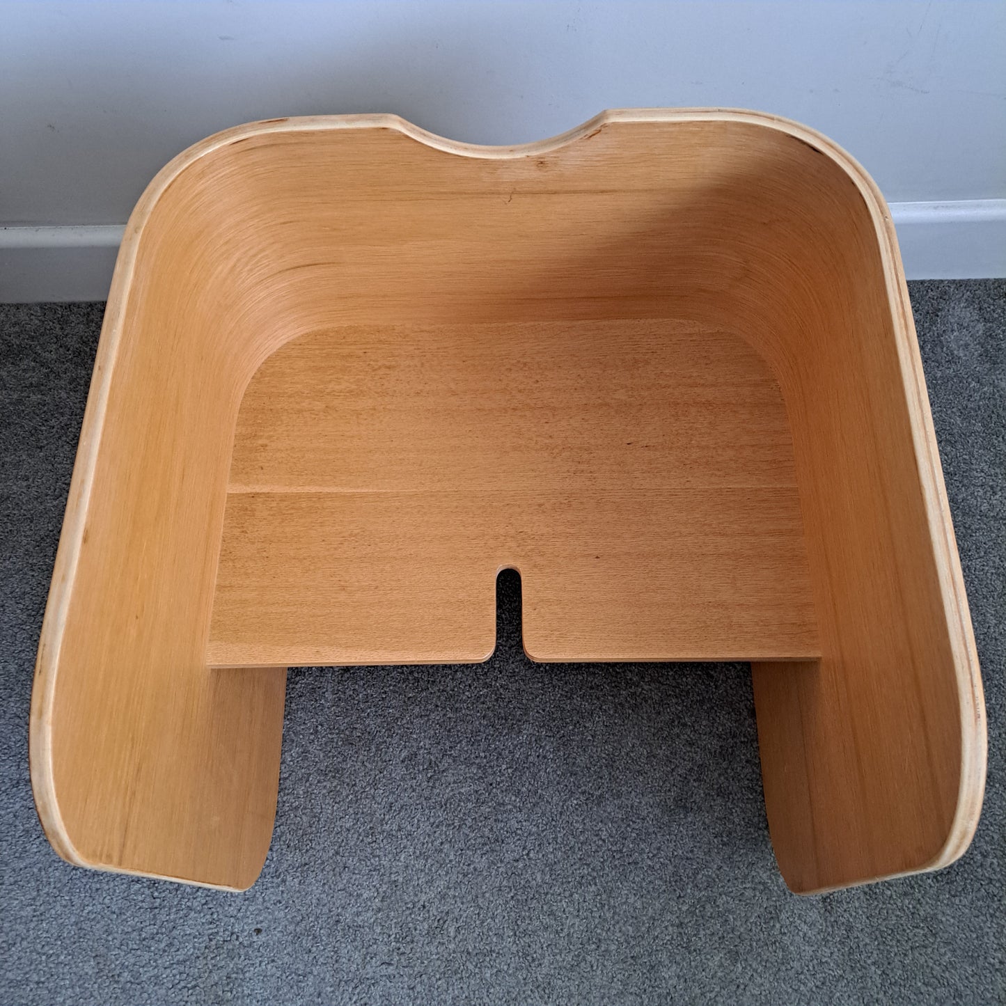 Vintage Habitat Bentwood 'Lock' Childs Seat and Table - 1980s