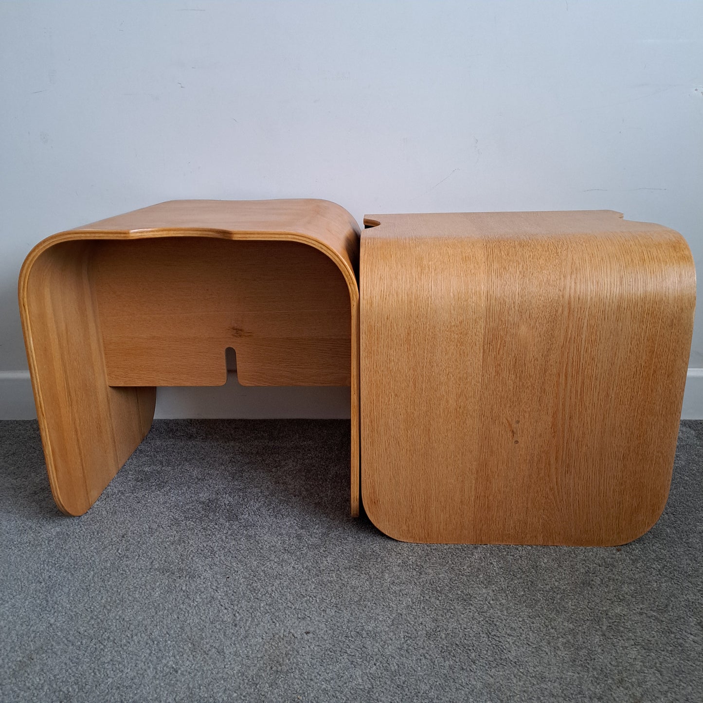 Vintage Habitat Bentwood 'Lock' Childs Seat and Table - 1980s