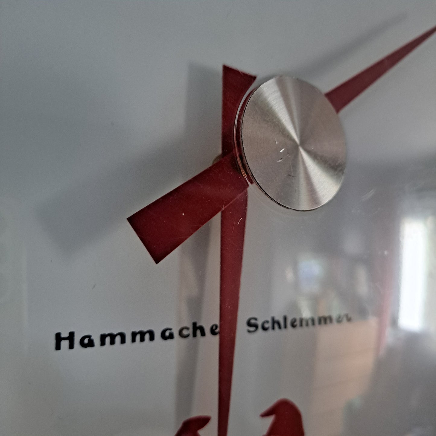 Vintage Wall Clock by Hammacher & Schlemmer in 1979