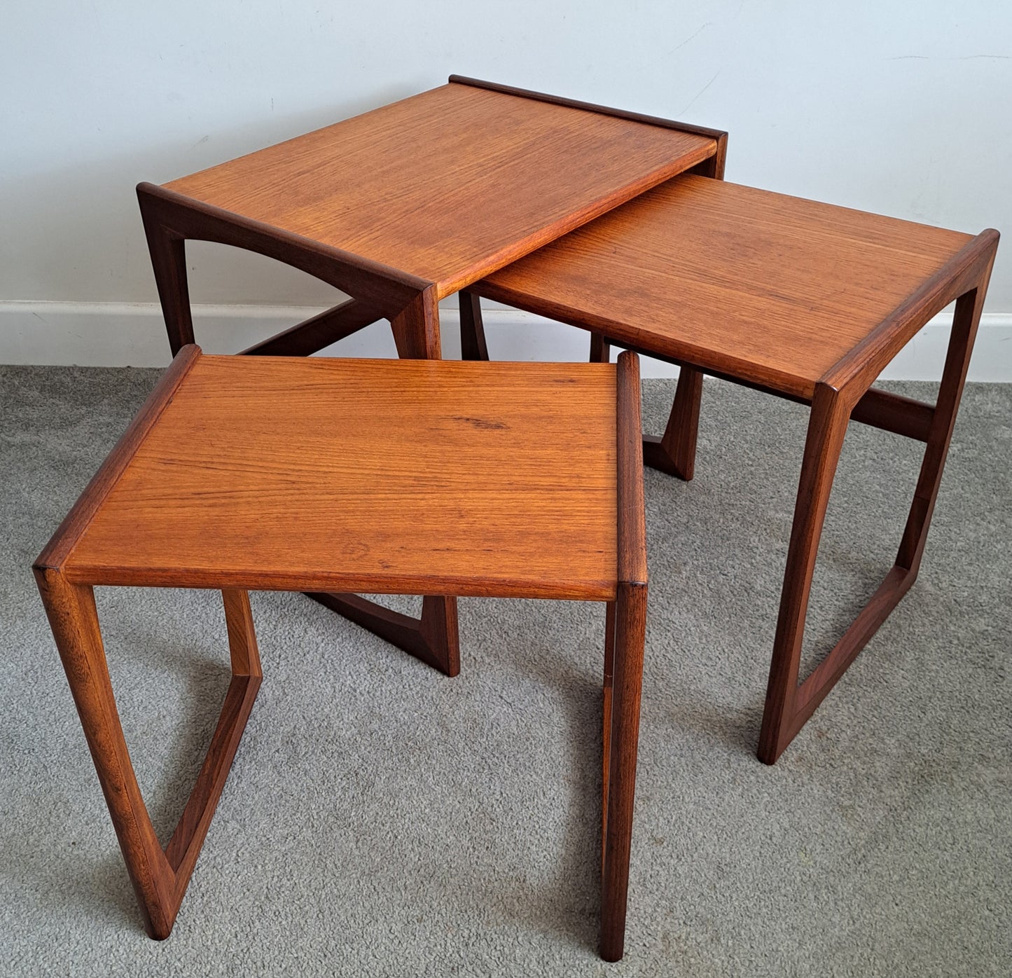 G Plan 'Quadrille' Nest of Tables 1970s