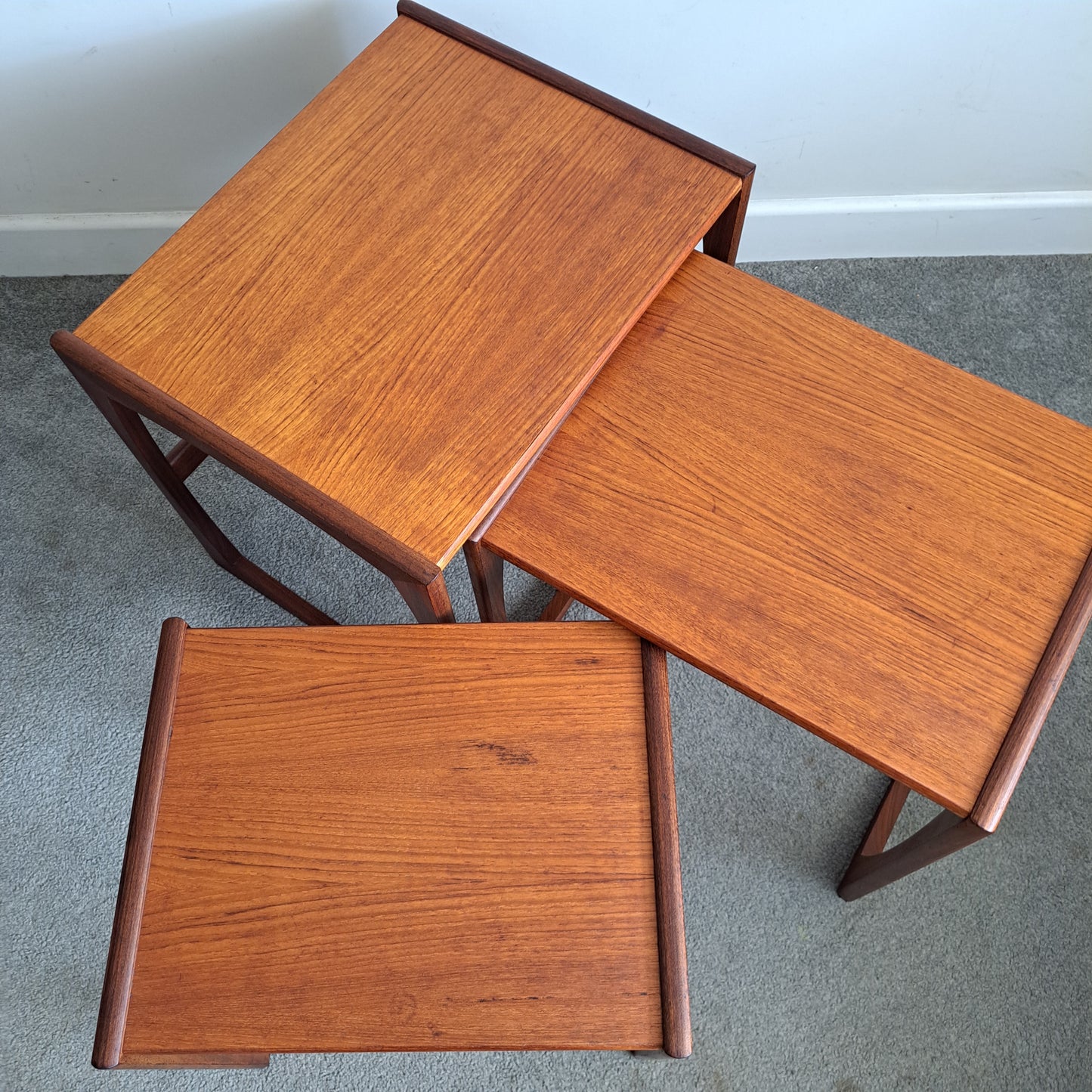 G Plan 'Quadrille' Nest of Tables 1970s