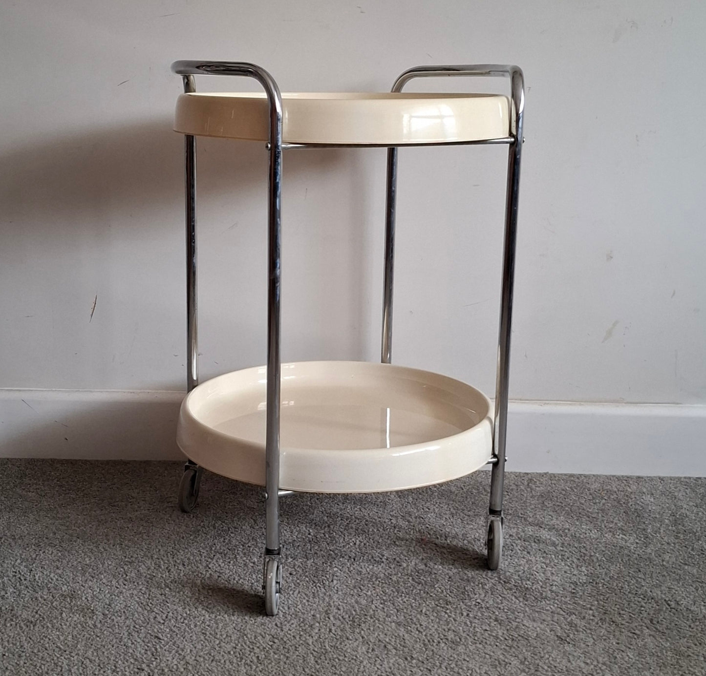 Plastic and Chrome Trolley - 1970s
