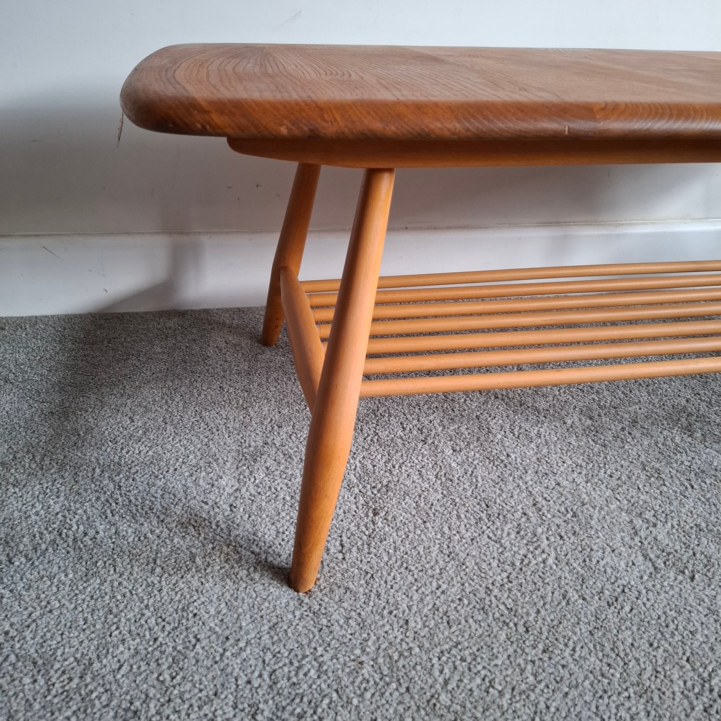 Solid Elm Coffee Table 'Windsor' by Ercol