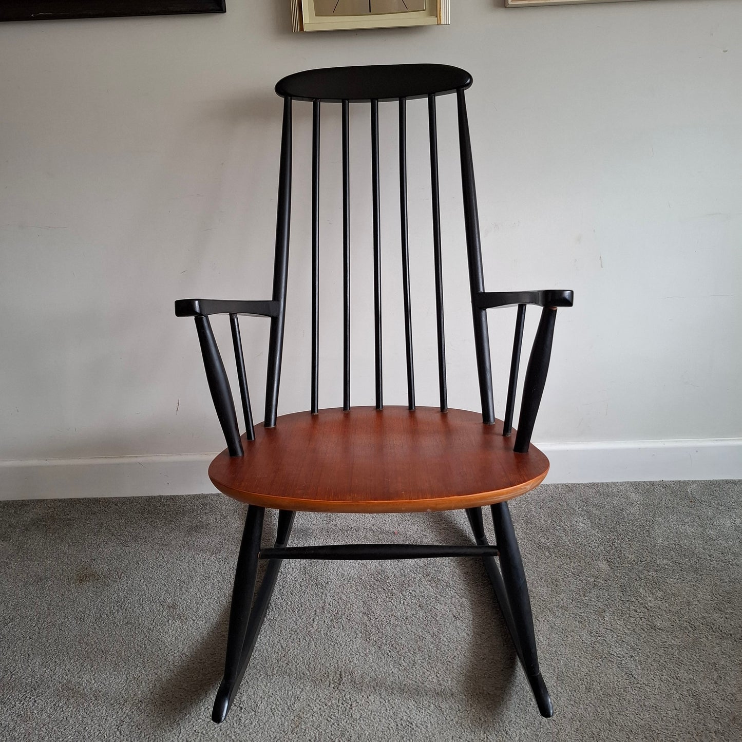 Mid-Century Rocking Chair by Roland Rainer