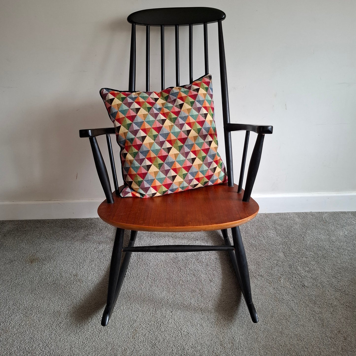 Mid-Century Rocking Chair by Roland Rainer