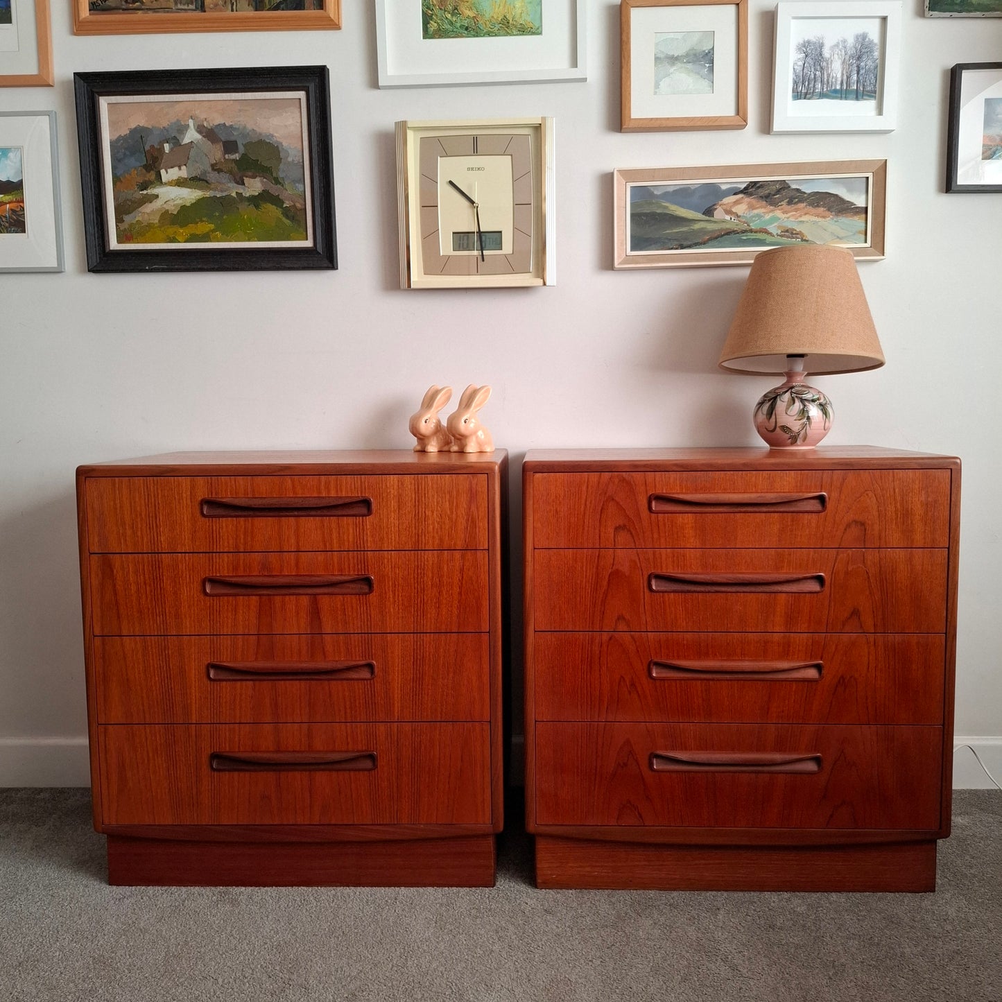 G Plan 'Fresco' 4 drawer chest