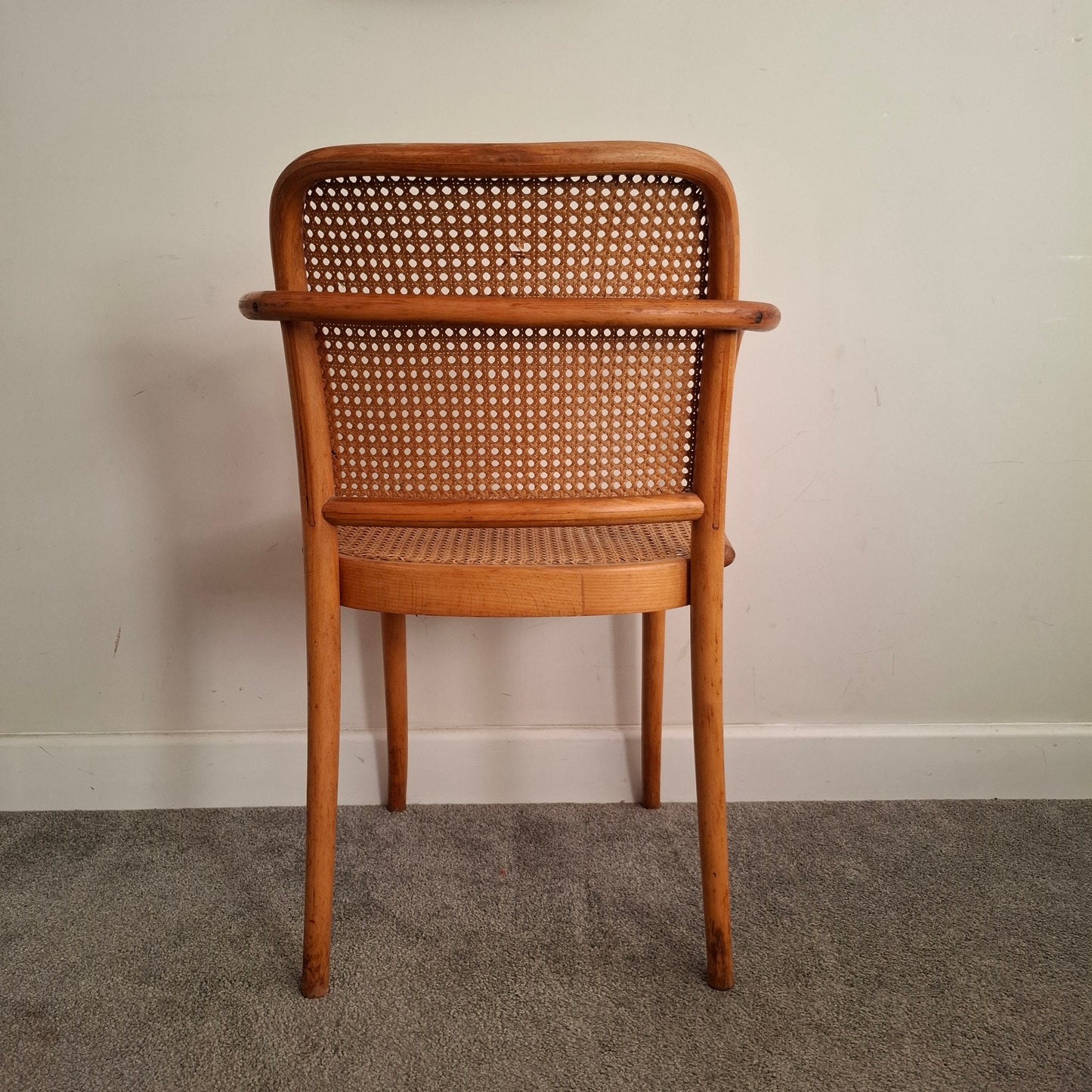 Vintage Thonet 811 F Style Chair designed by Josef Hoffmann in the 1930s