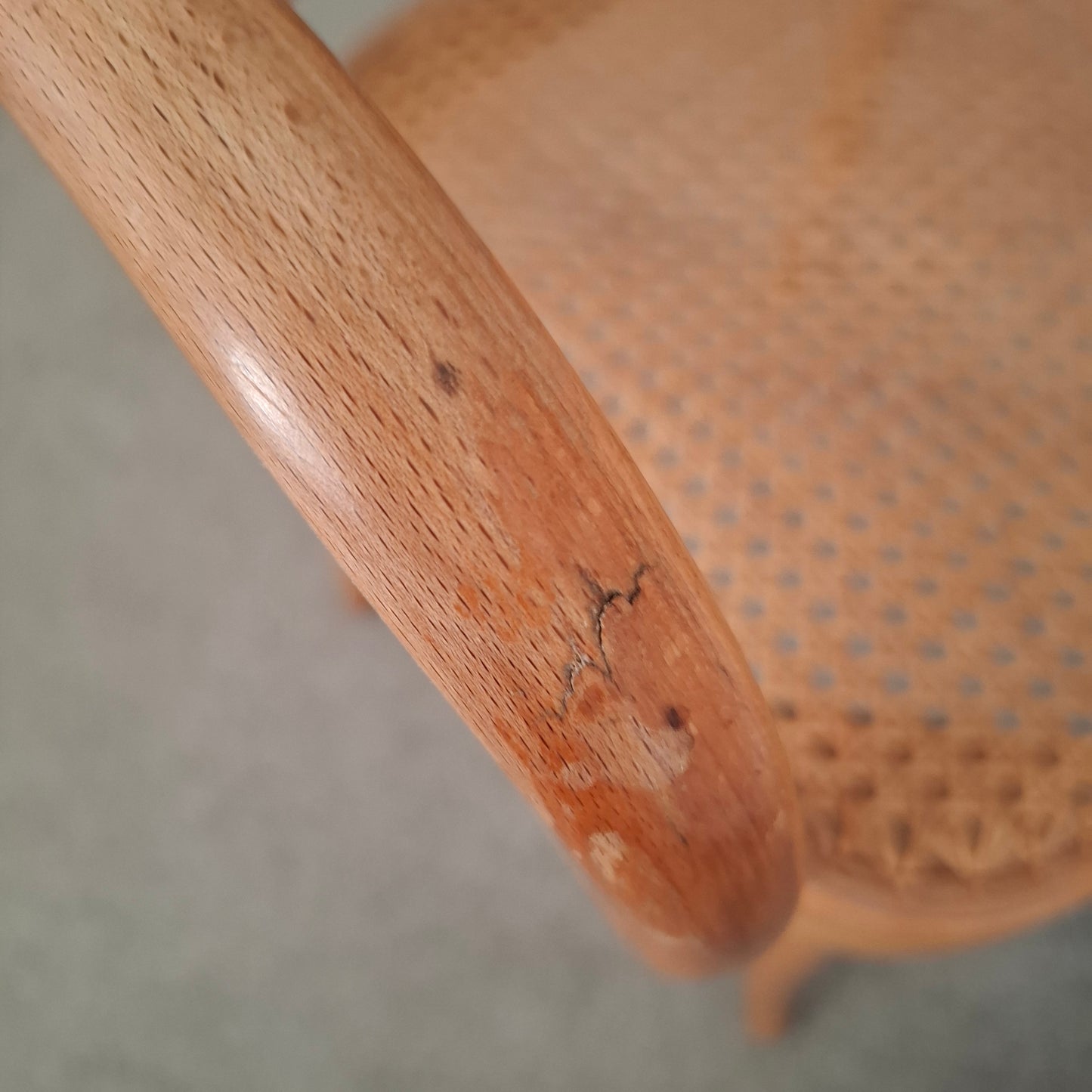 Vintage Thonet 811 F Style Chair designed by Josef Hoffmann in the 1930s