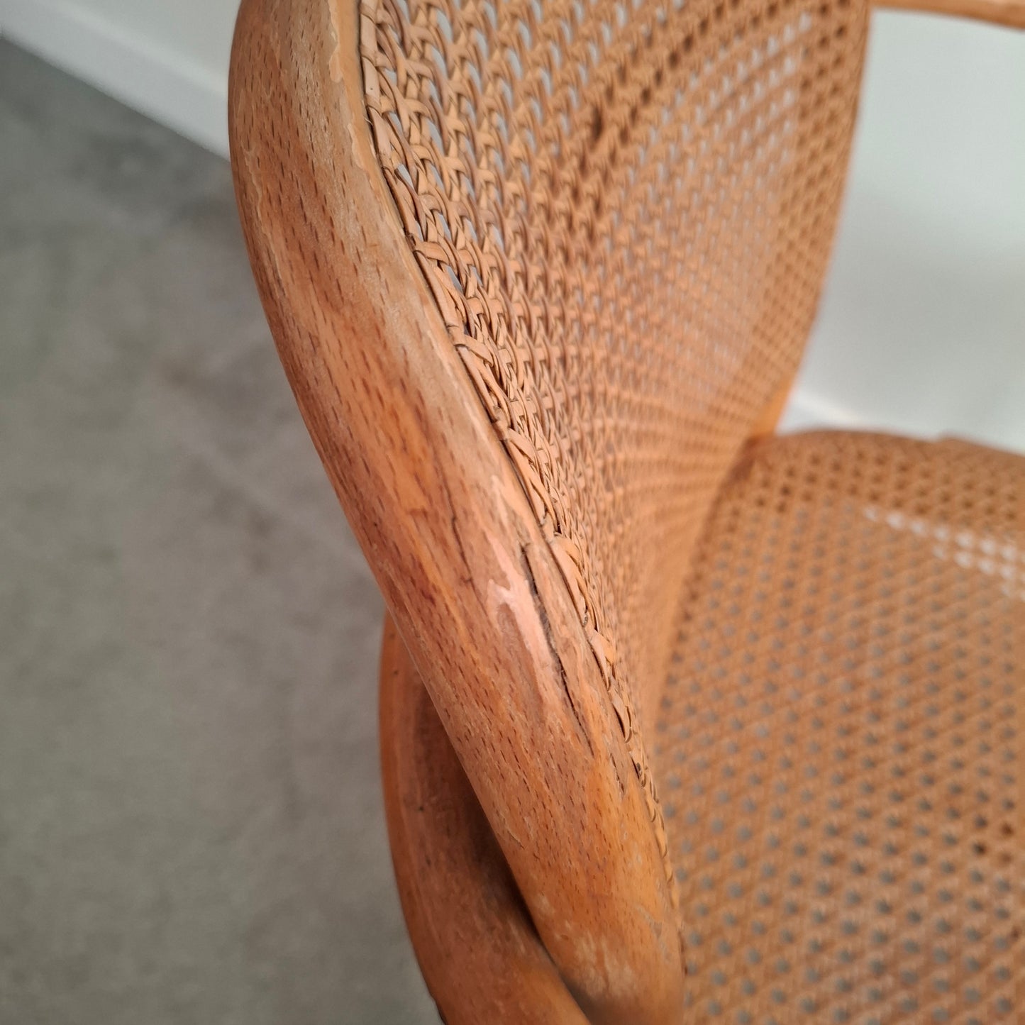 Vintage Thonet 811 F Style Chair designed by Josef Hoffmann in the 1930s