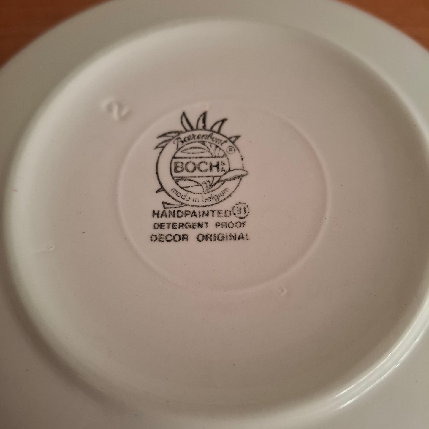 Royal Boch 'Boerenbont' Tureen with Lid 1980s