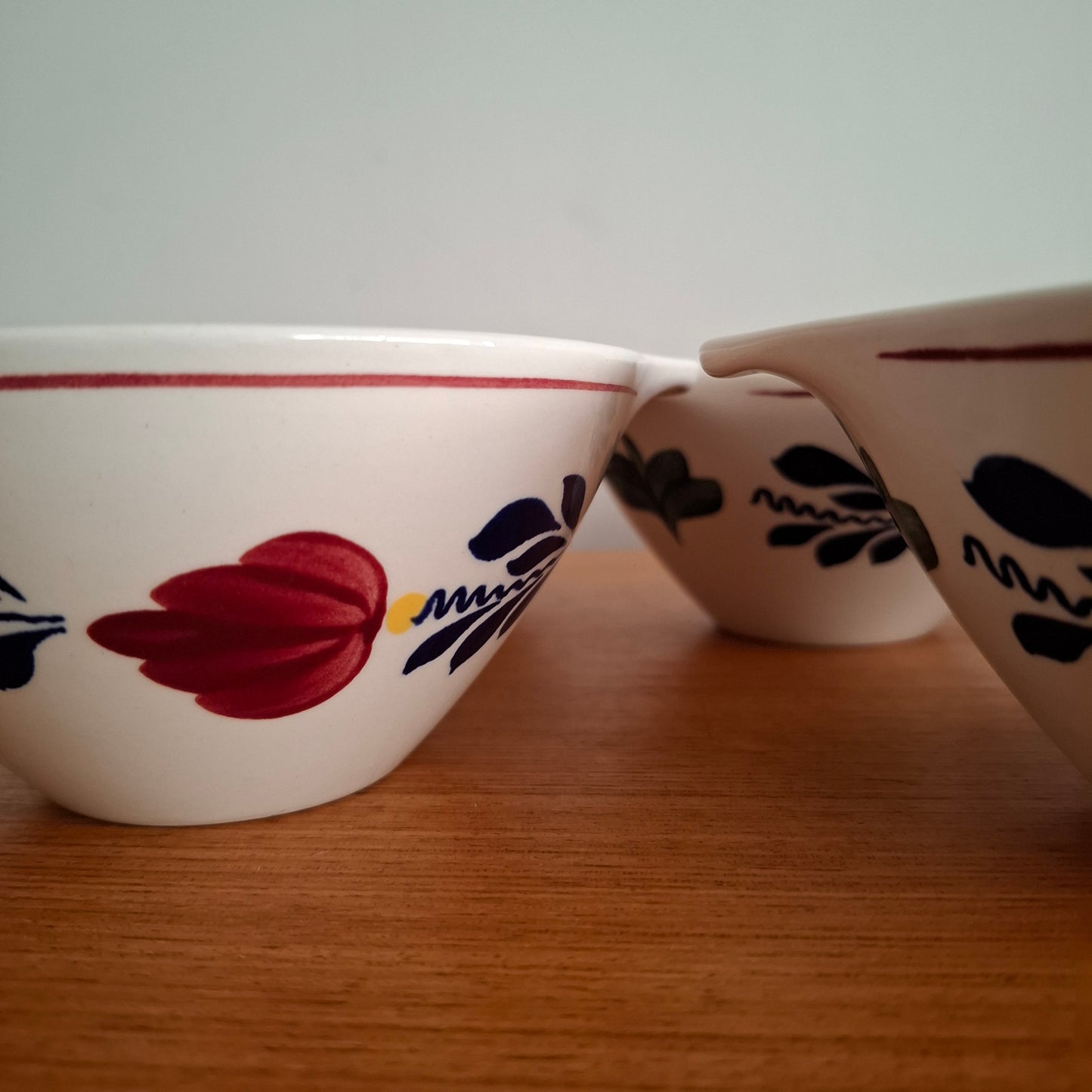 Royal Boch 'Boerenbont' Set of 6 Cereal Bowls