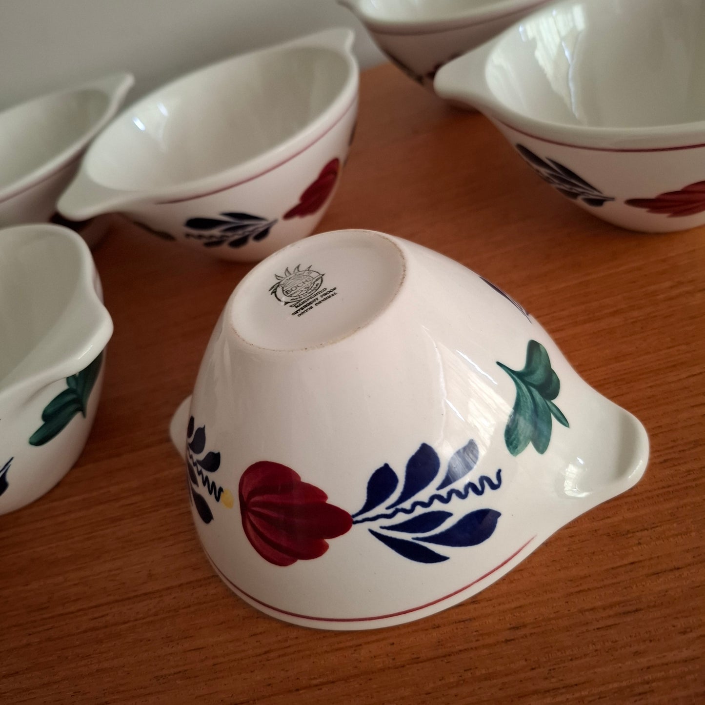 Royal Boch 'Boerenbont' Set of 6 Cereal Bowls