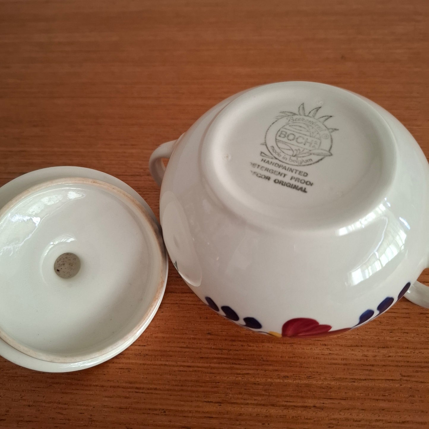 Royal Bont 'Boerenbont' Lidded Sugar Bowl