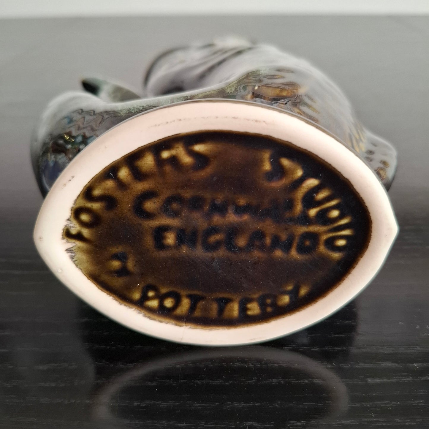 Vintage Fosters Pottery 'Gurgle' Fish Jug