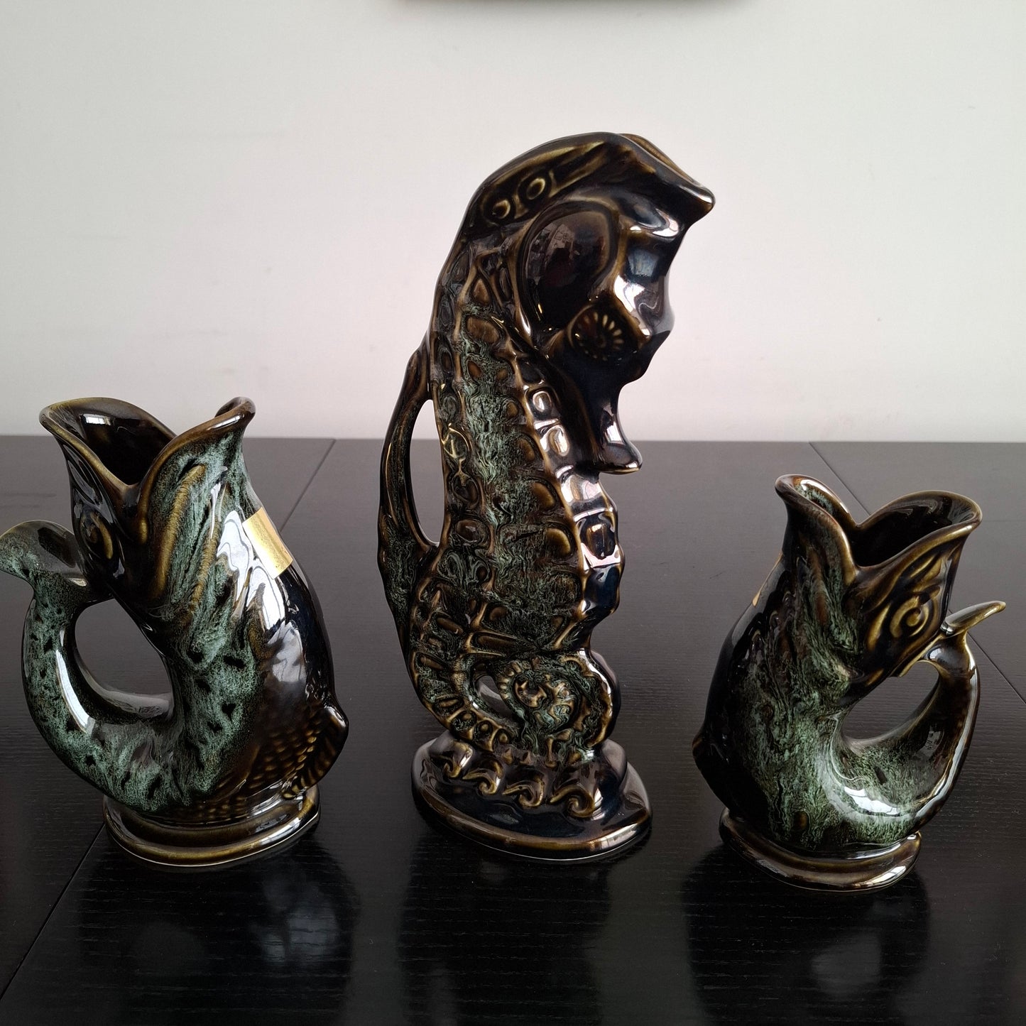 Vintage Fosters Pottery Seahorse Jug VERY RARE