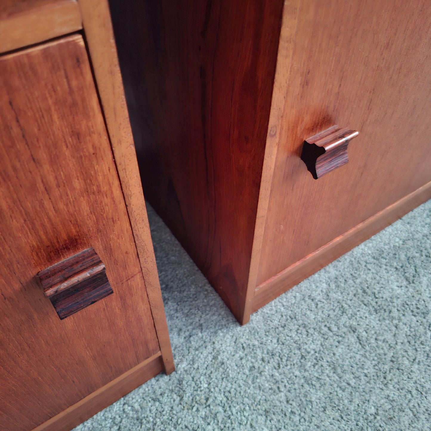 PAIR of Mid-Century Bedside Cabinets