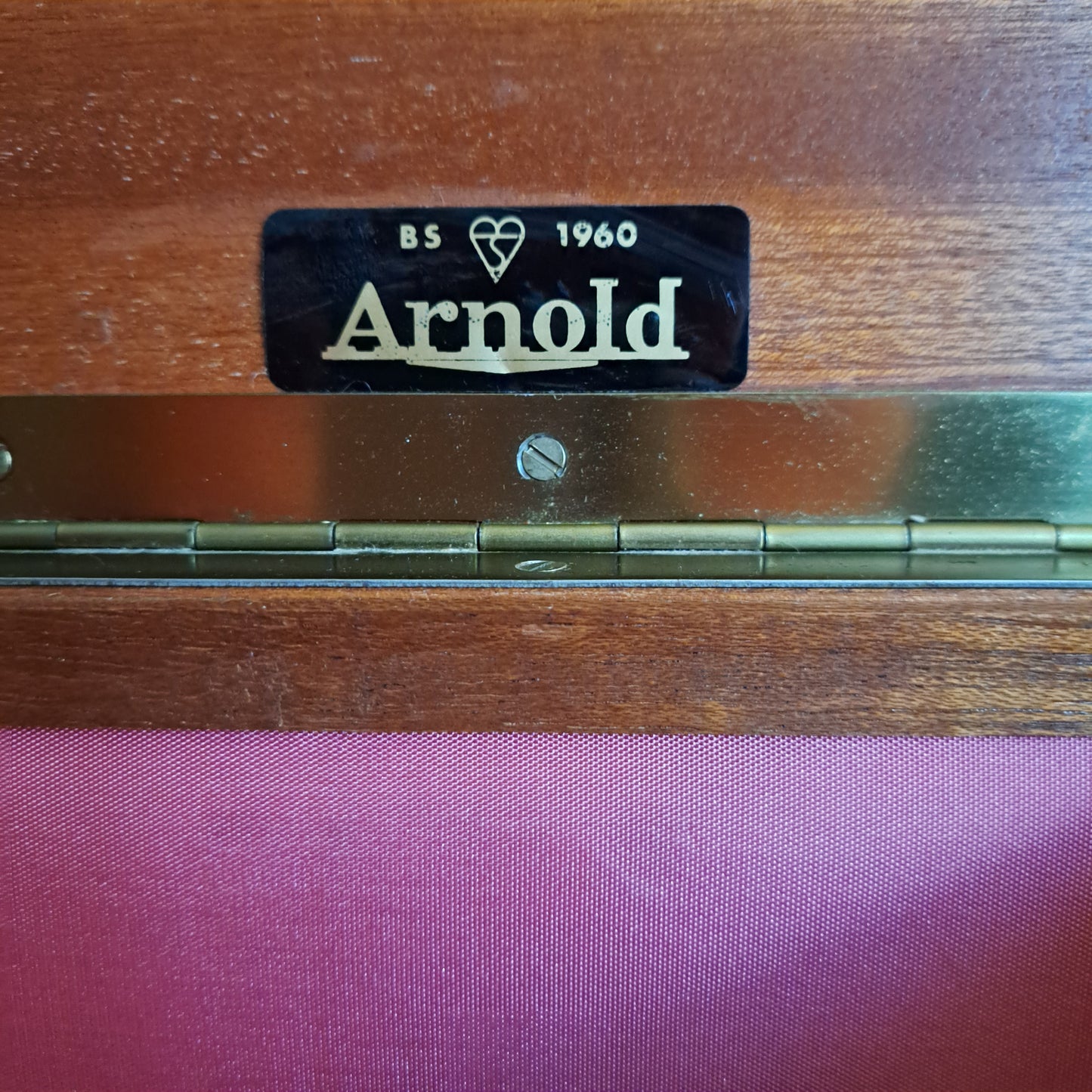 Mid-Century Sewing/Craft Box on Legs by Arnold