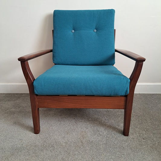 Mid-Century Low Armchair by Cintique