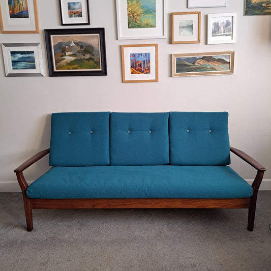 Mid-century 3 Seater Sofa by Cintique