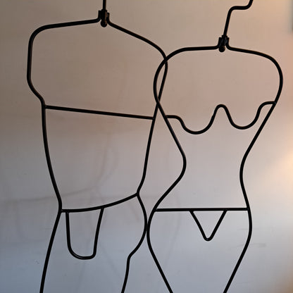 Pair of 1980s Bedroom Mannequins from IKEA