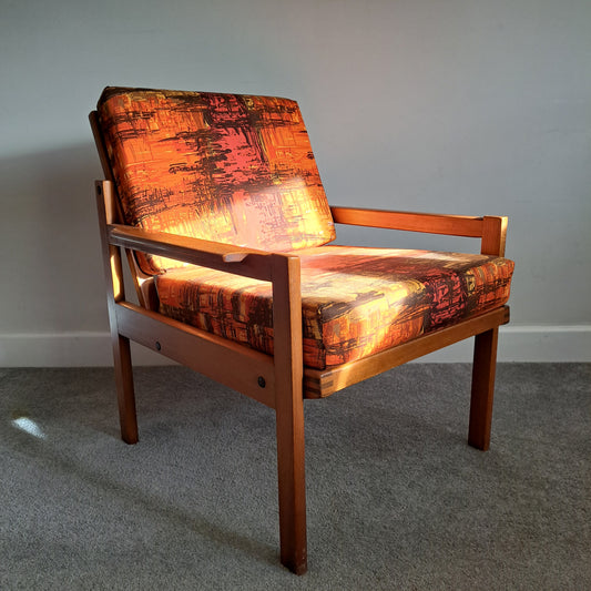 Mid-Century Teak Armchair