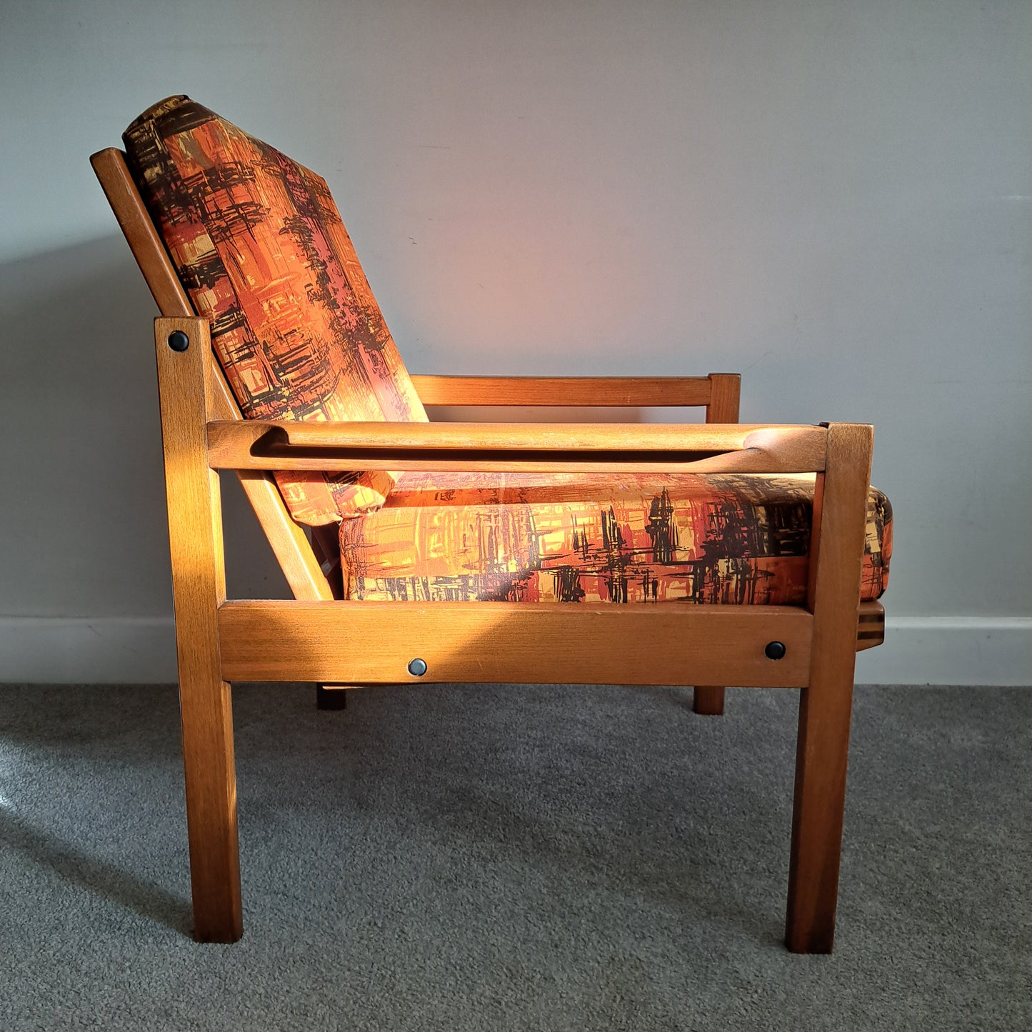 Mid-Century Teak Armchair