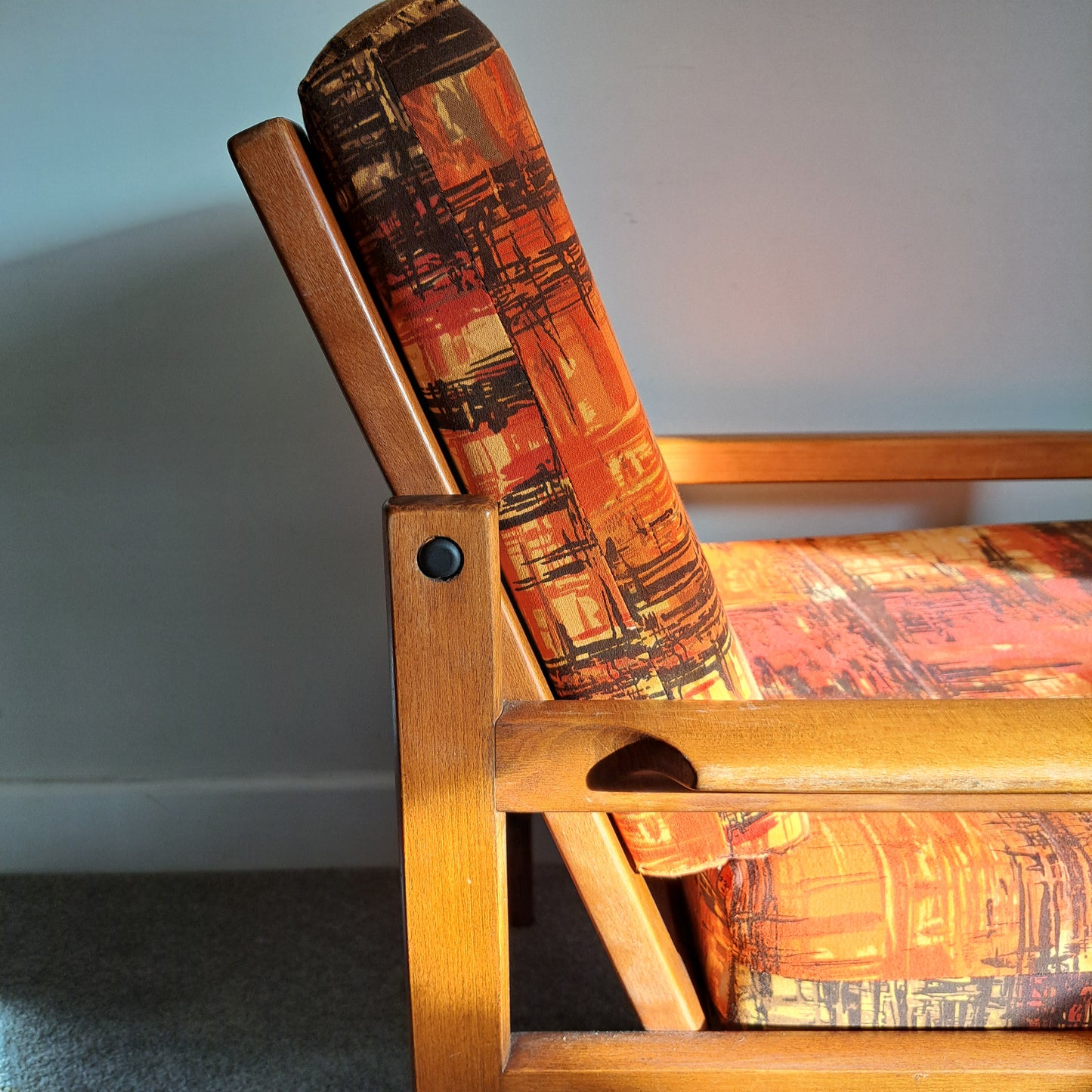 Mid-Century Teak Armchair