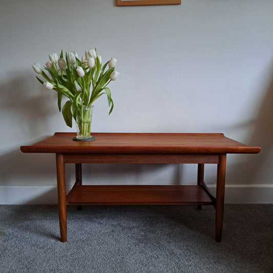 1960s Teak Coffee Table by White and Newton