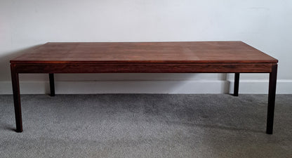 Mid-Century Rosewood Coffee Table by PS Heggan of Norway