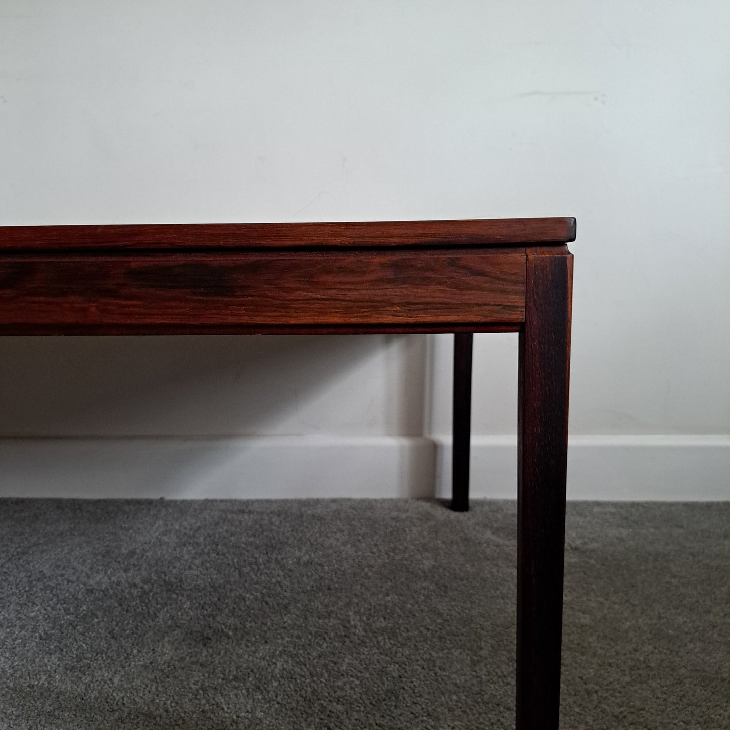 Mid-Century Rosewood Coffee Table by PS Heggan of Norway