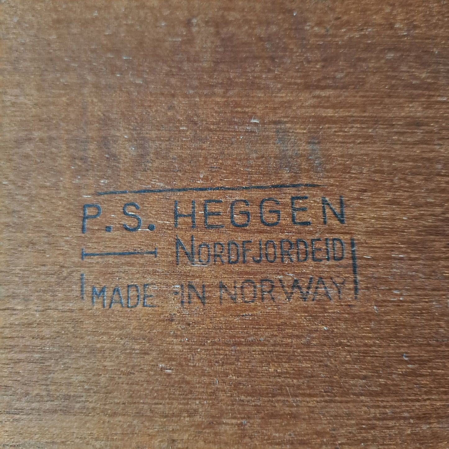 Mid-Century Rosewood Coffee Table by PS Heggan of Norway