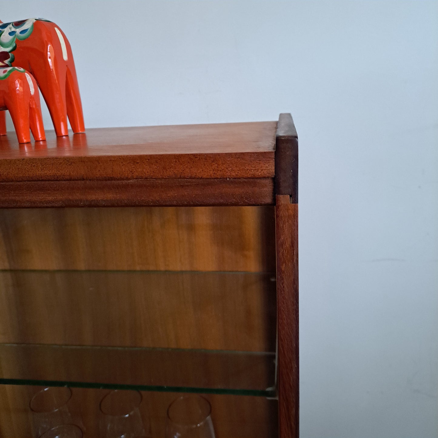 1960s Glass Fronted Display Cabinet