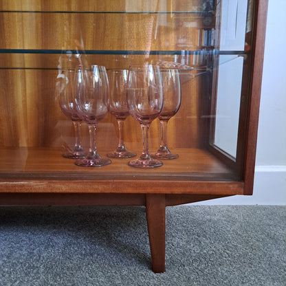 1960s Glass Fronted Display Cabinet