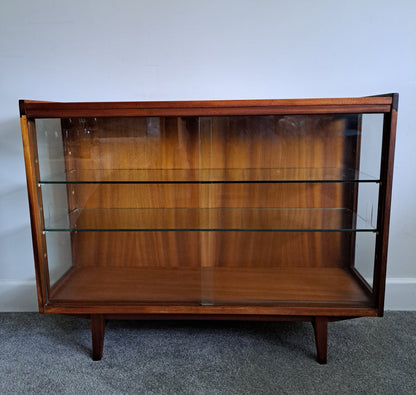 1960s Glass Fronted Display Cabinet