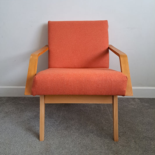 1960s Czech Armchair by Jiri Jiroutek for Jitona