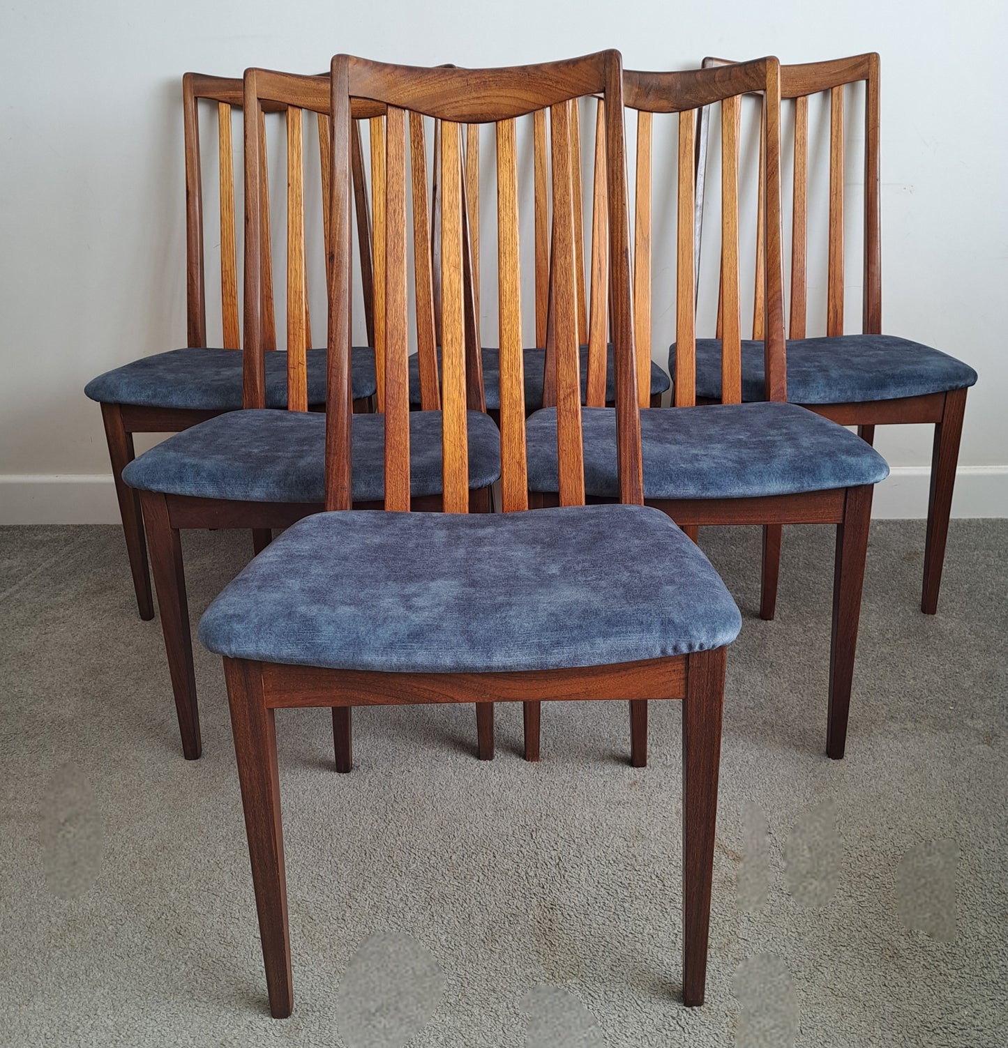 Set of 6 G Plan 'Fresco' Dining Chairs