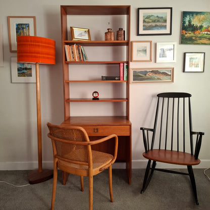 G Plan Modular Desk with Attached Shelves